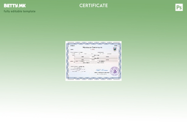 Модерен стил Либерија венчаница Шаблон Word и PDF шаблон